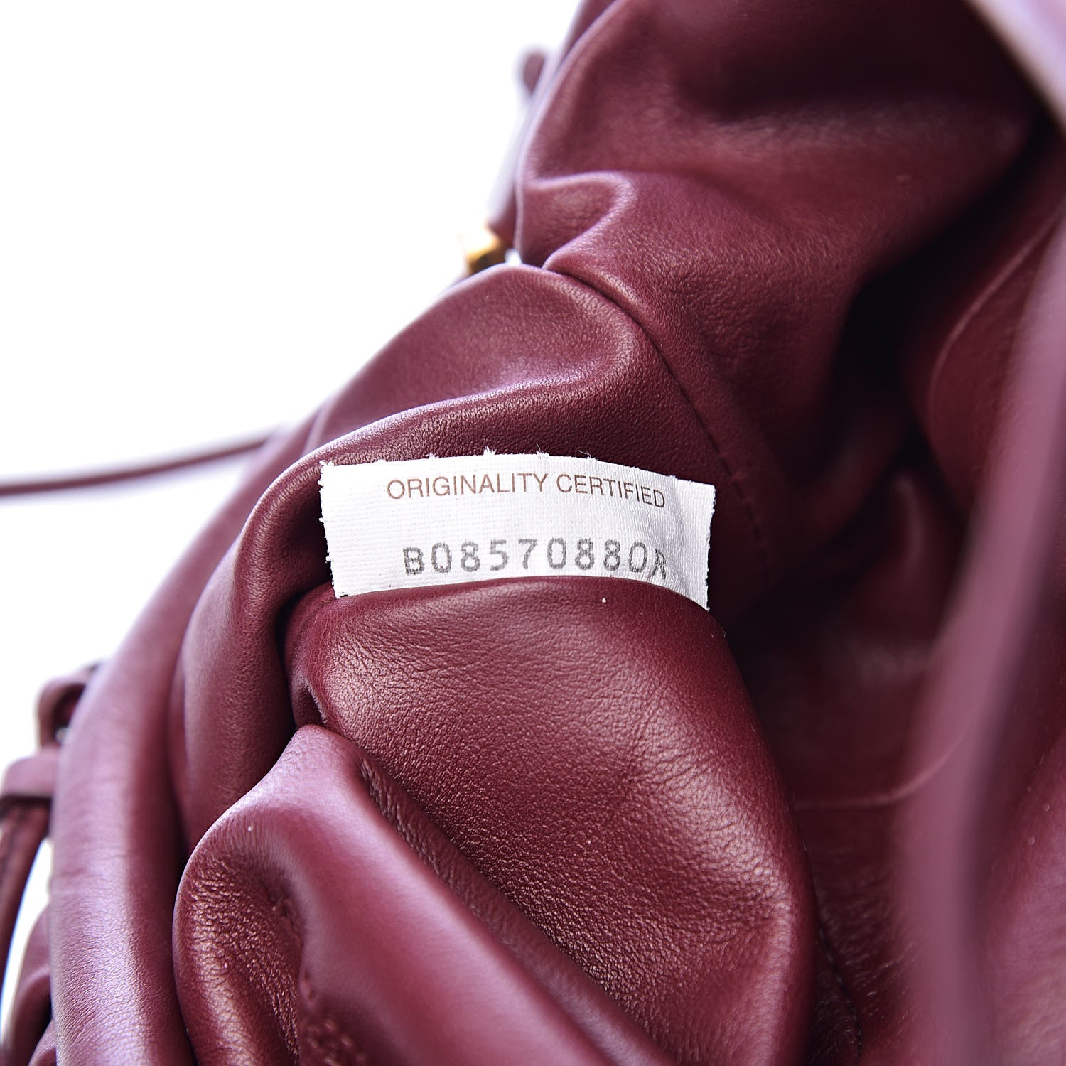 Bottega Veneta Butter Calfskin The Mini Pouch Bordeaux 7 of 12
