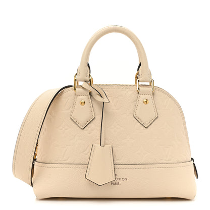 Louis Vuitton Empreinte Neo Alma BB Creme 1 of 12