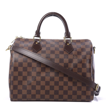 Louis Vuitton Damier Ebene Speedy Bandouliere 30 1 of 10