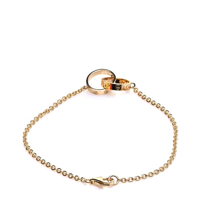 Cartier 18K Yellow Gold Interlocking LOVE Bracelet 3 of 6