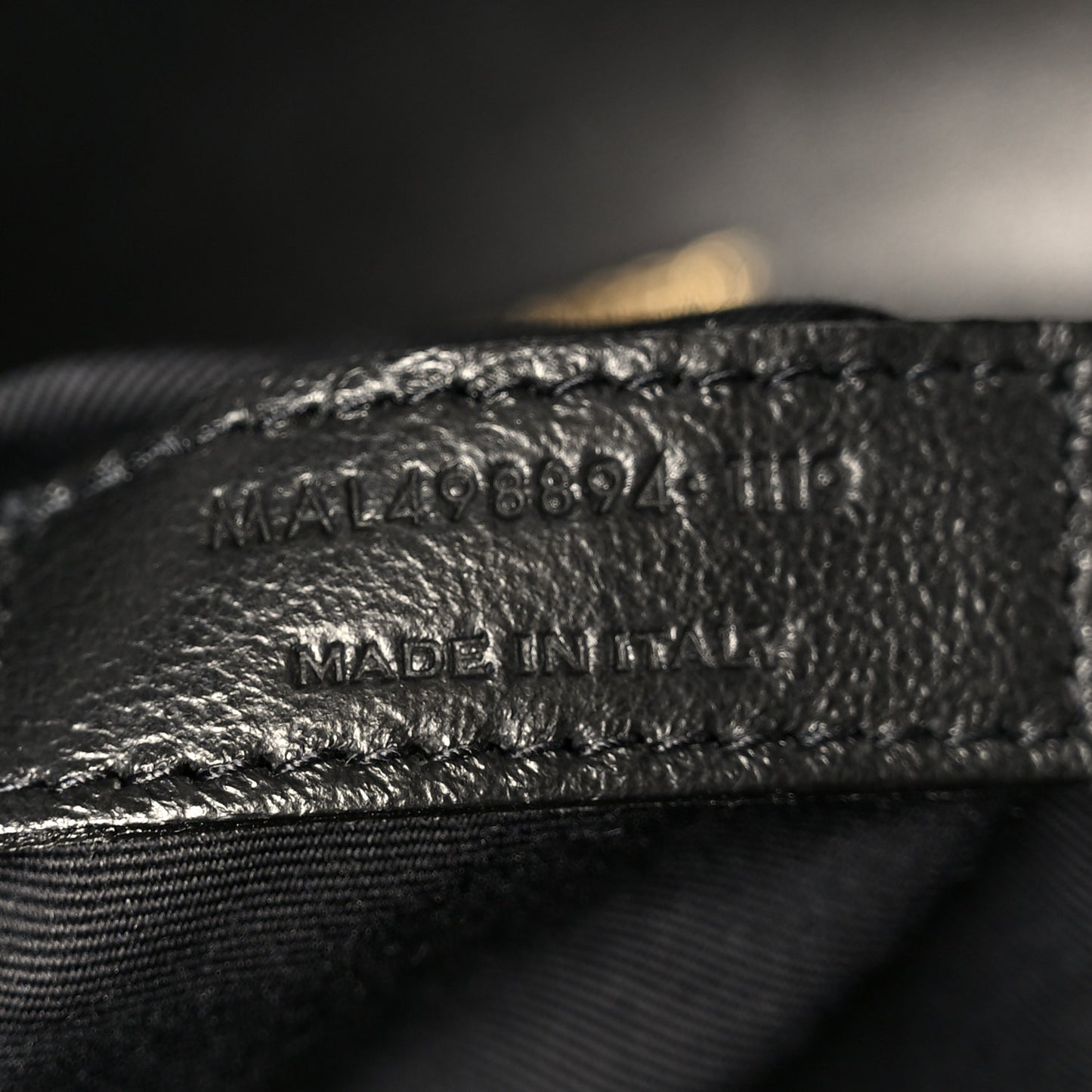 Lambskin Matelasse Monogram Medium Niki Chain Satchel Black
