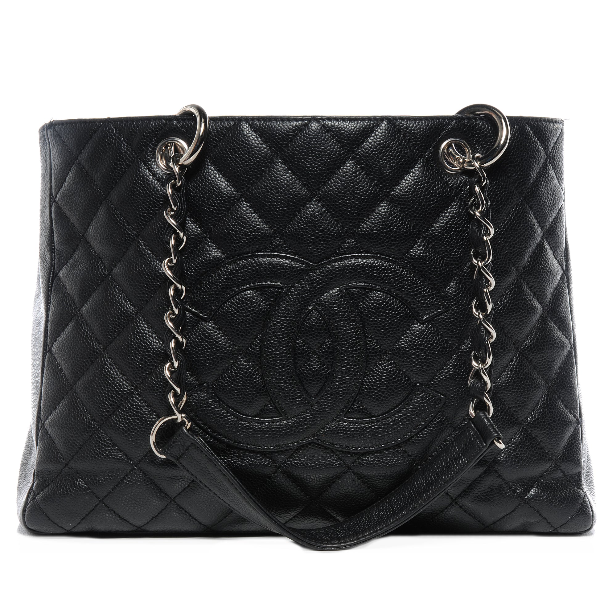 Chanel Caviar Grand Shopping Tote GST Black 1 of 7
