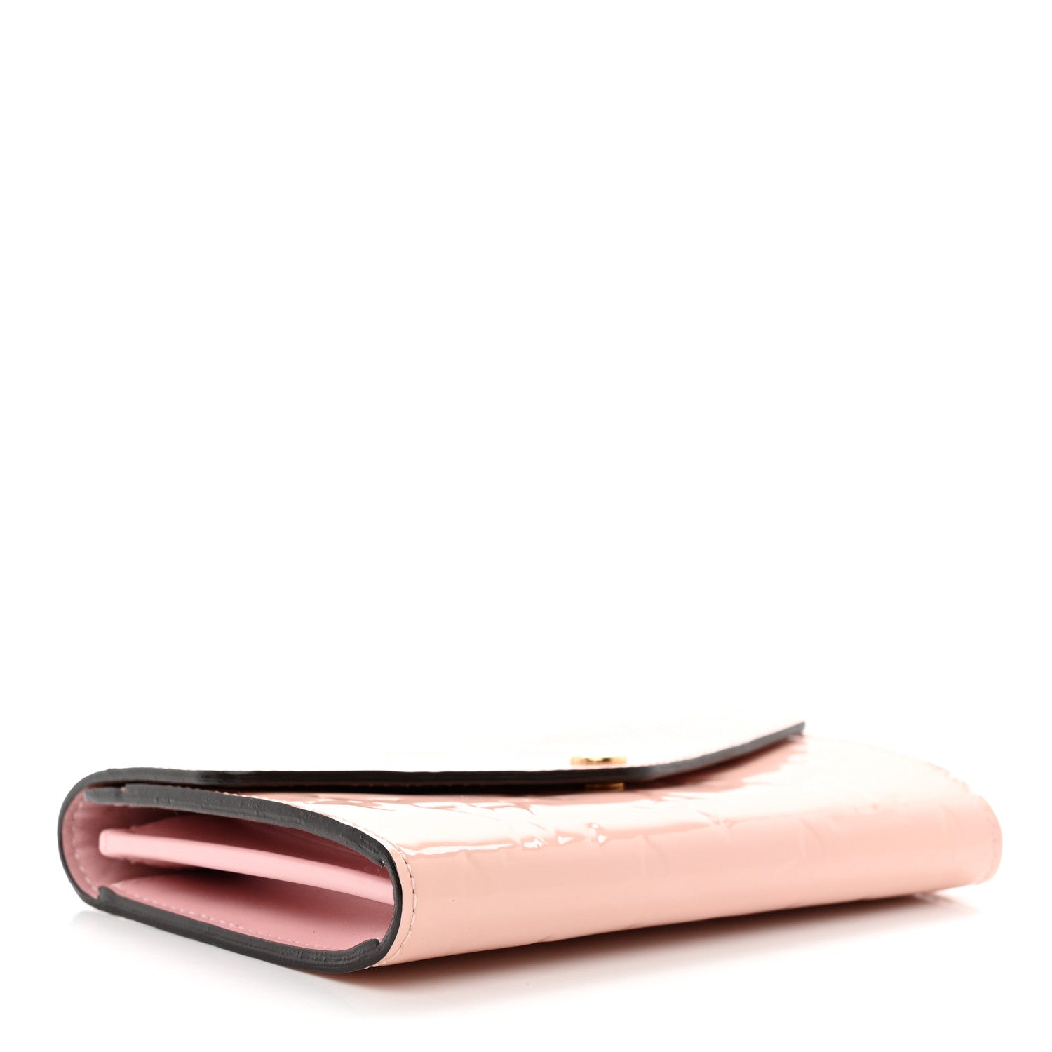 Louis Vuitton Vernis Sarah Compact Wallet Rose Ballerine 4 of 7