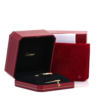 Cartier 18K Pink Gold Small LOVE Bracelet 17 6 of 6