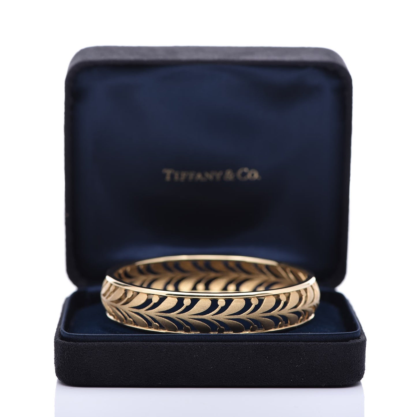 18K Yellow Gold Paloma Picasso Villa Paloma Palm Bangle