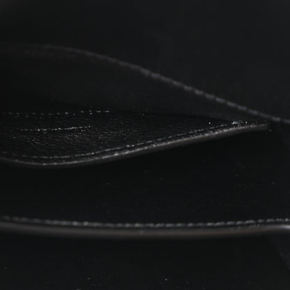 Saint Laurent Grain de Poudre Mini Classic Monogram Cassandra Top Handle Black 7 of 10