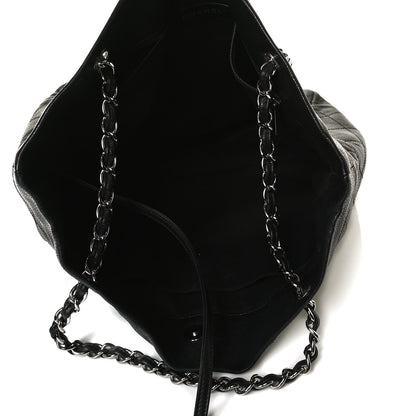Chanel Soft Caviar Large Timeless CC Shopping Tote Black 5 of 19
