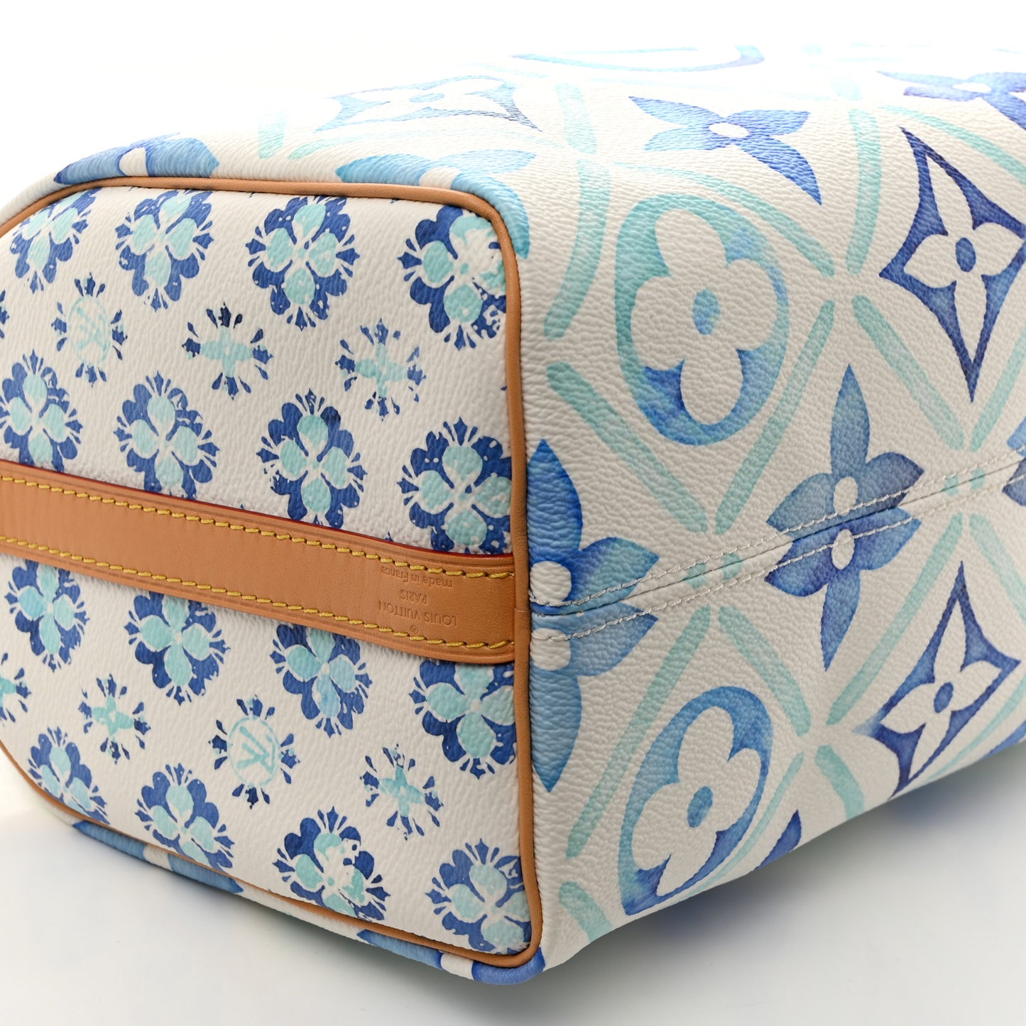 Monogram Tiles By The Pool Speedy Bandouliere 25 Lagoon Blue