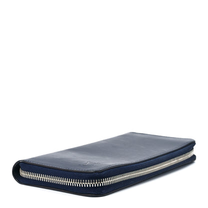 Louis Vuitton Epi Zippy Vertical Wallet Indigo 10 of 12