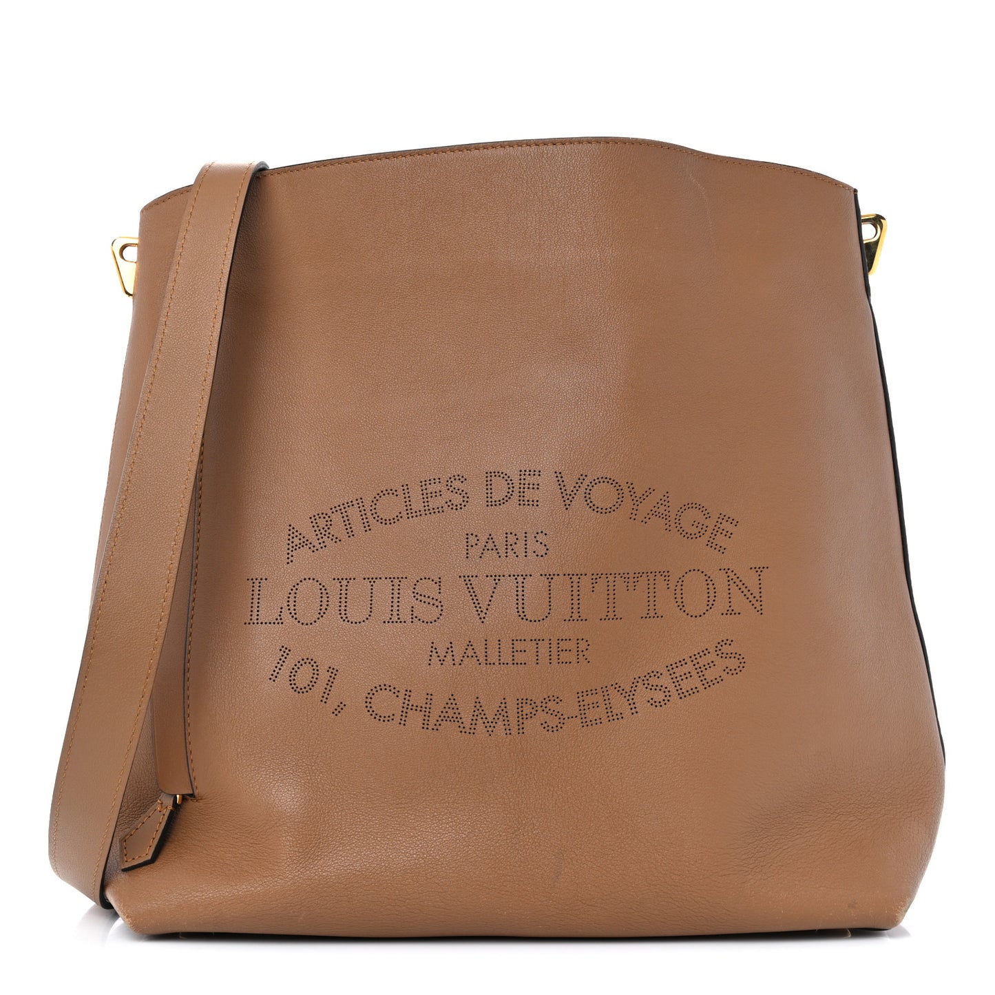 Veau Soie Calfskin Parnassea Bagatelle Hobo Hazelnut