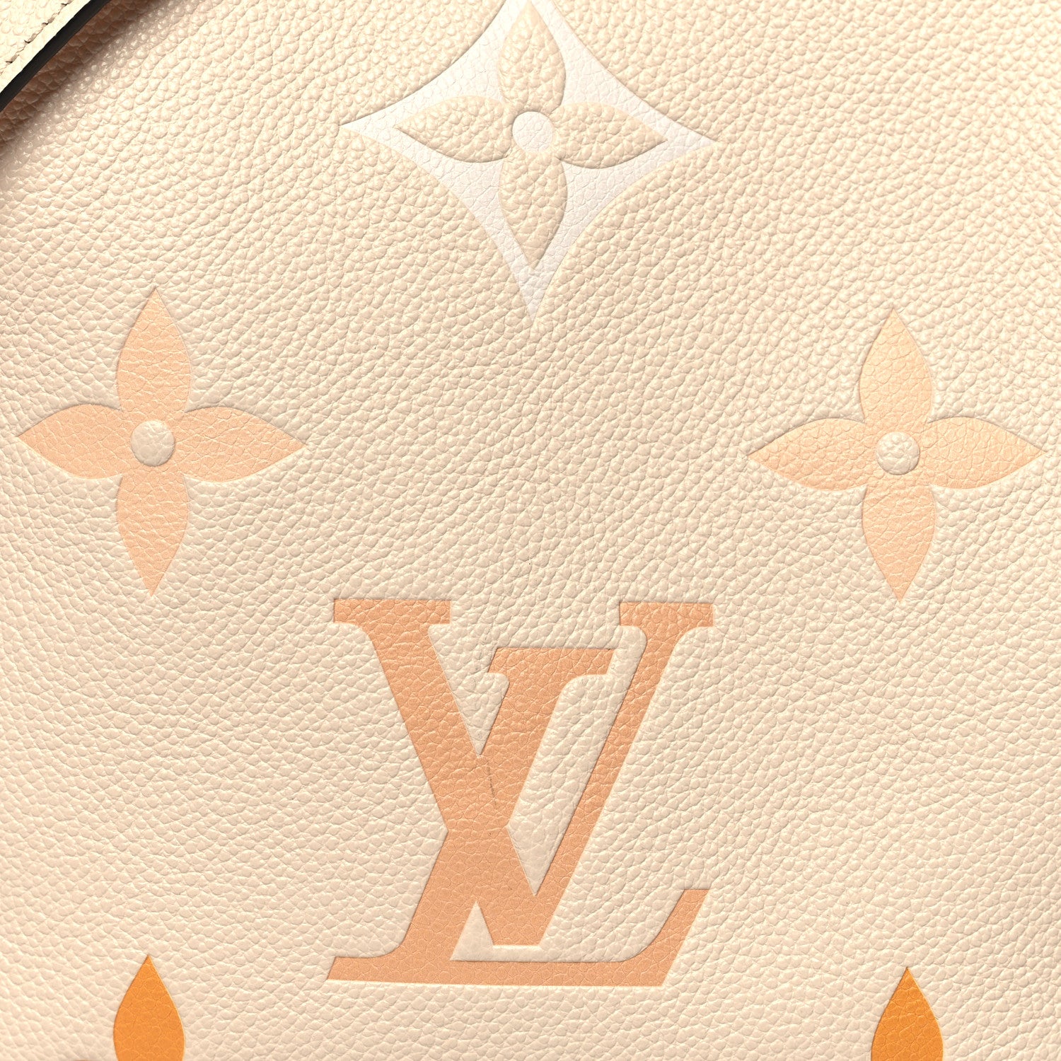 Louis Vuitton Empreinte Monogram Giant By The Pool Marshmallow Hobo Cream Saffron 8 of 10