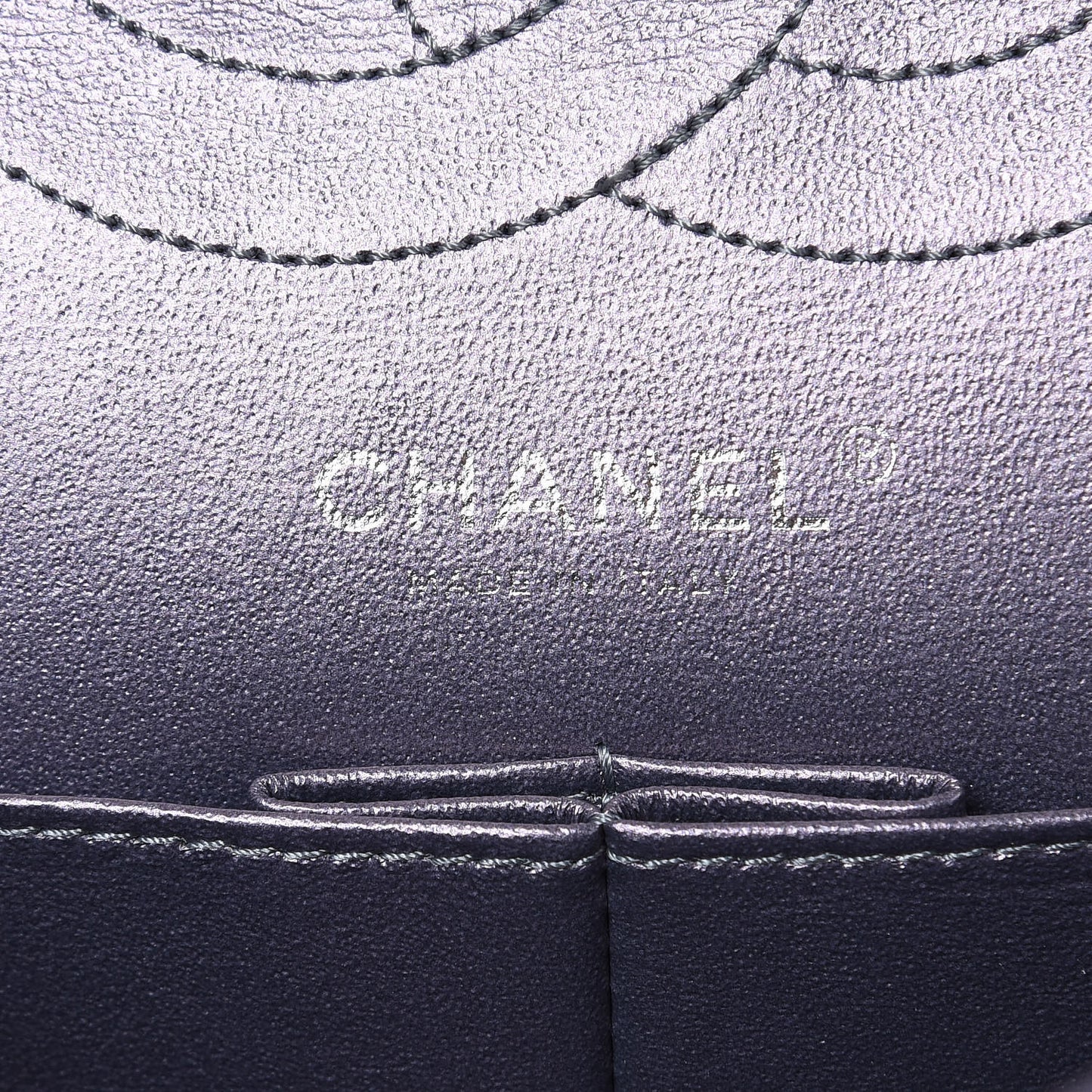 Iridescent Lambskin Quilted 2.55 Reissue 226 Flap Light Purple