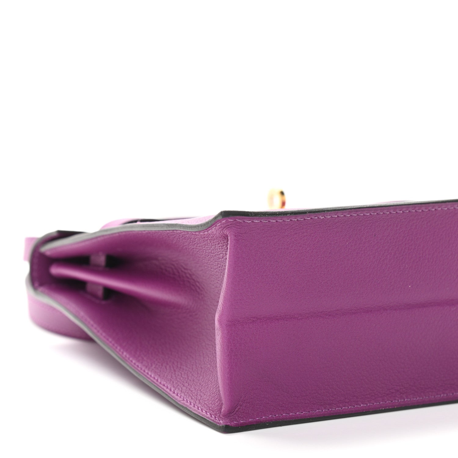 Hermes Evercolor Kelly Danse II Belt Bag Anemone 9 of 12