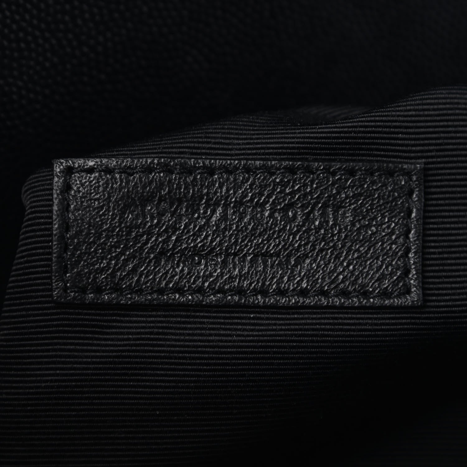 Saint Laurent Grain De Poudre Textured Mixed Matelasse Large Triquilt Monogram Satchel Black 7 of 11