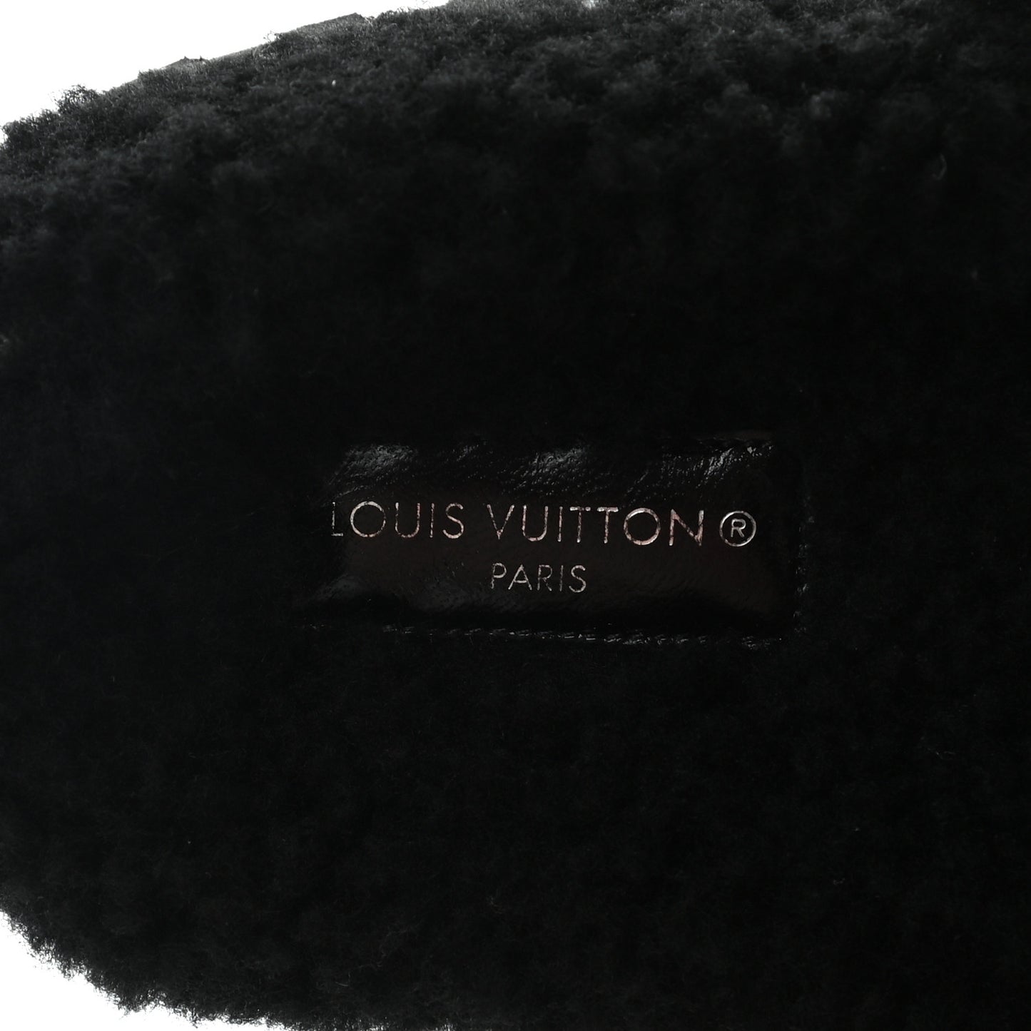 Shearling Paseo Flat Comfort Mule 39 Black