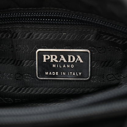 Prada Nylon Vela Shoulder Bag Black 7 of 12