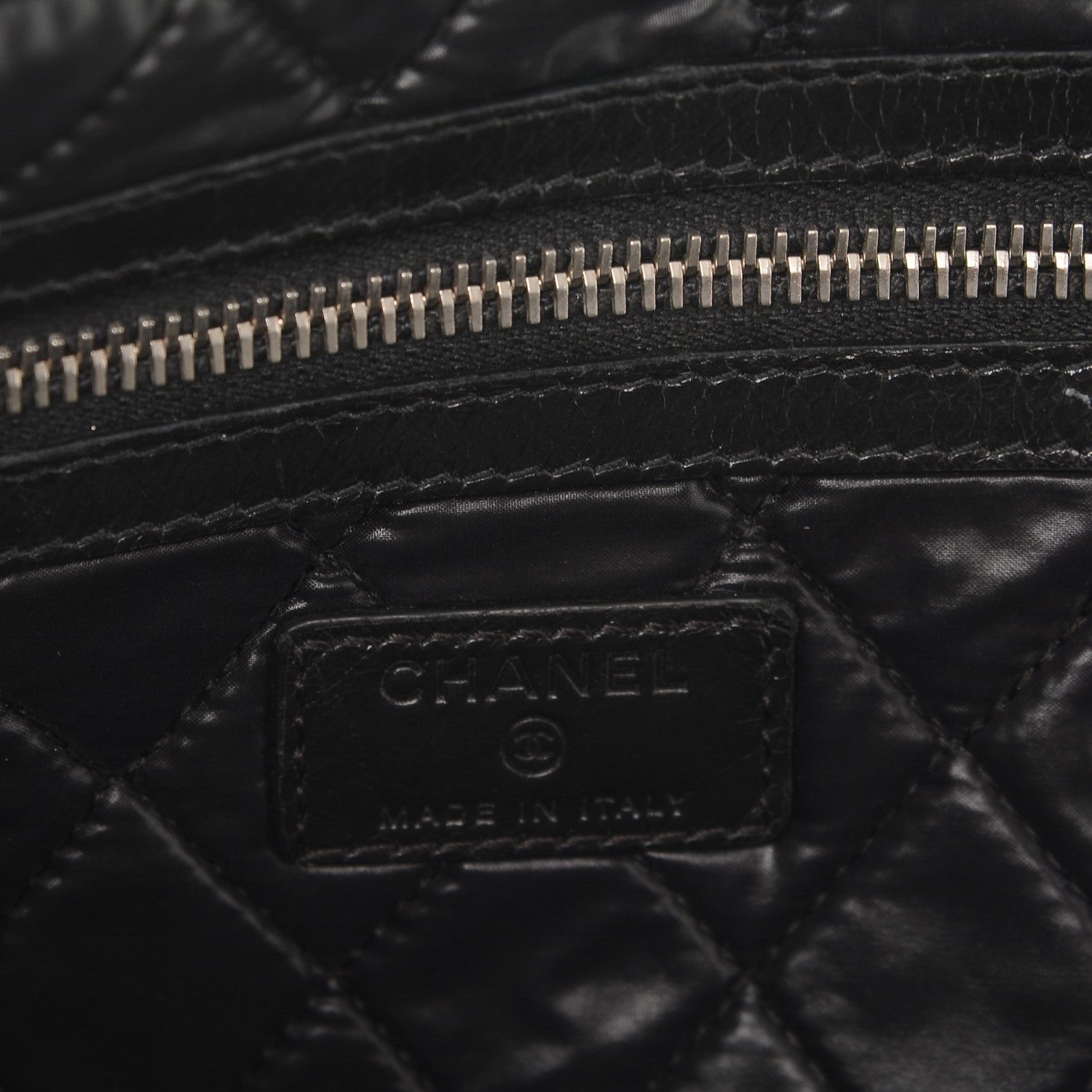 Chanel Calfskin Small Feminine Pouch Clutch Black 7 of 8