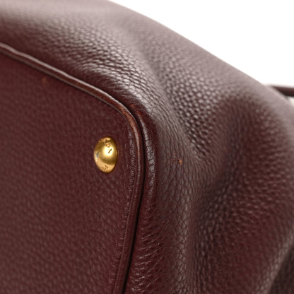 Prada Vitello Daino Tote Granato 11 of 12