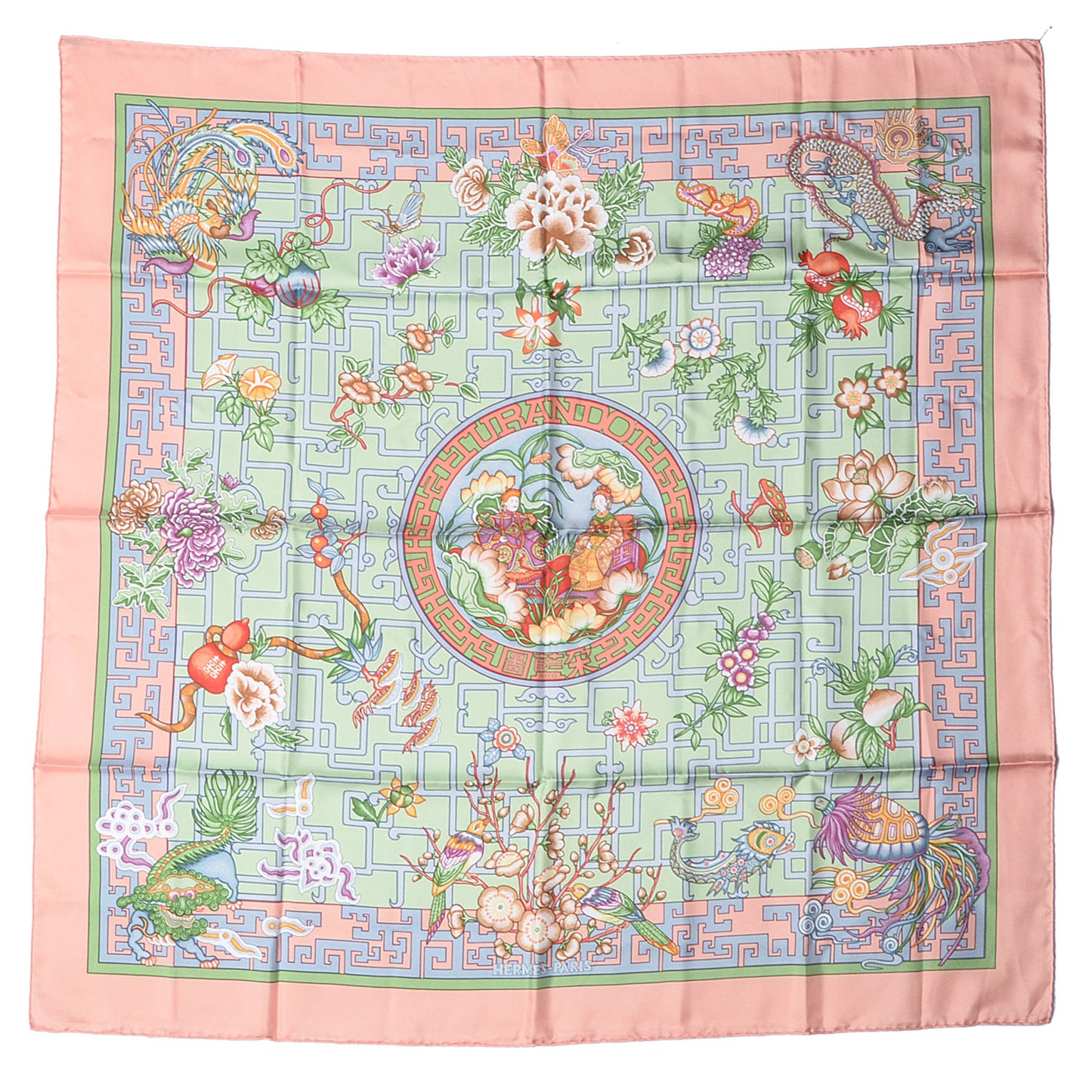 Silk Turandot Scarf 90