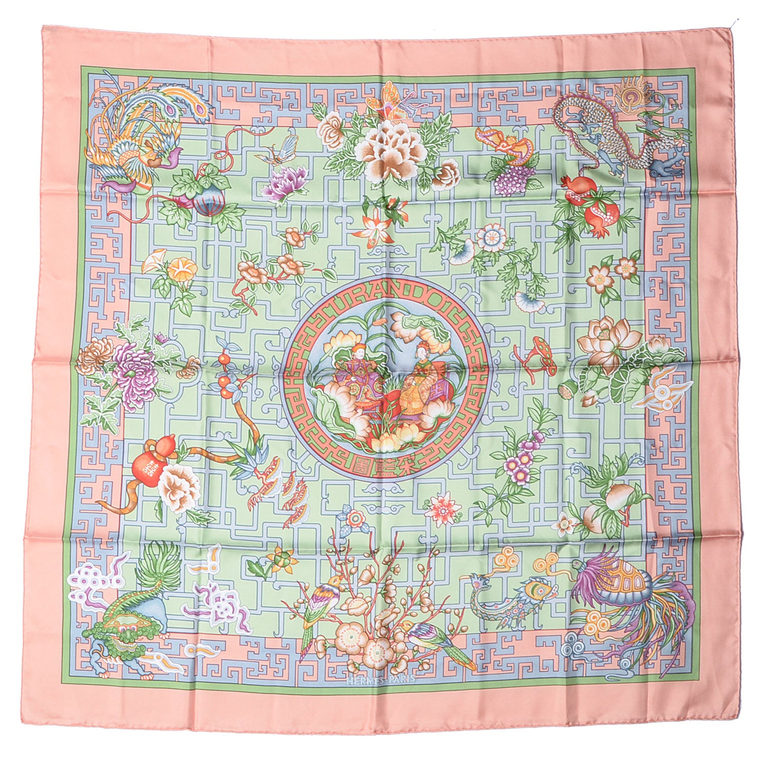 Hermes Silk Turandot Scarf 90 2 of 5