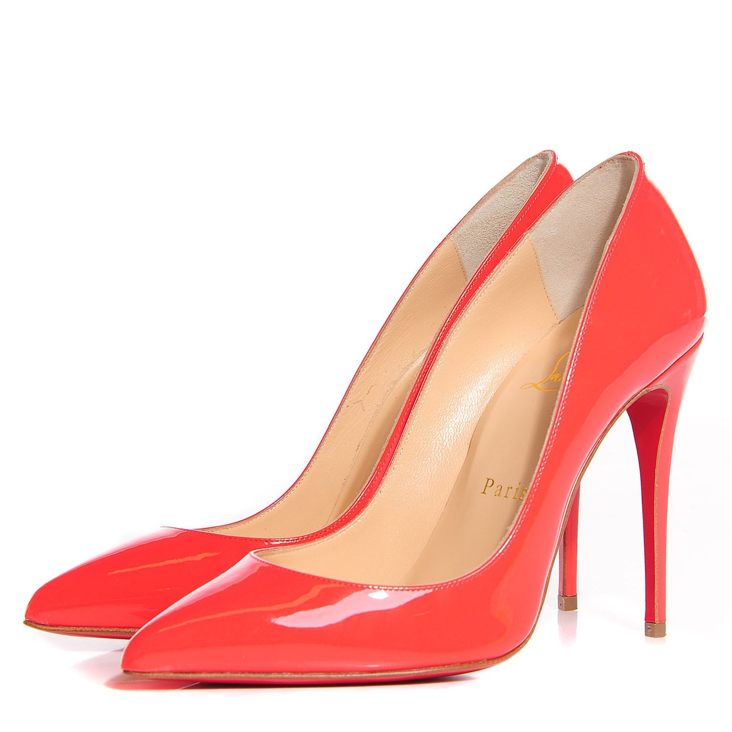 Patent Pigalle Follies 100 Pumps 37 Poppy