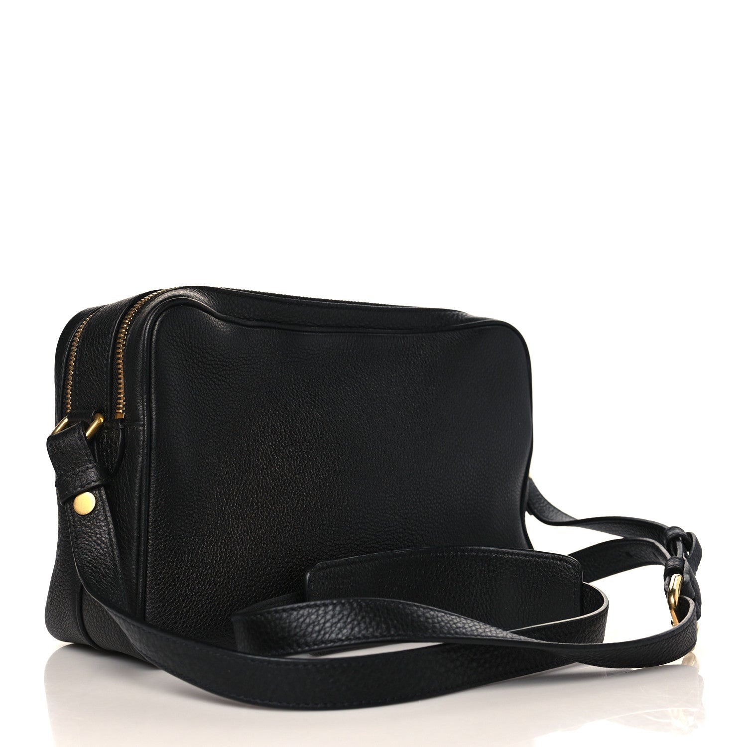 Prada Vitello Phenix Camera Bag Black 3 of 10