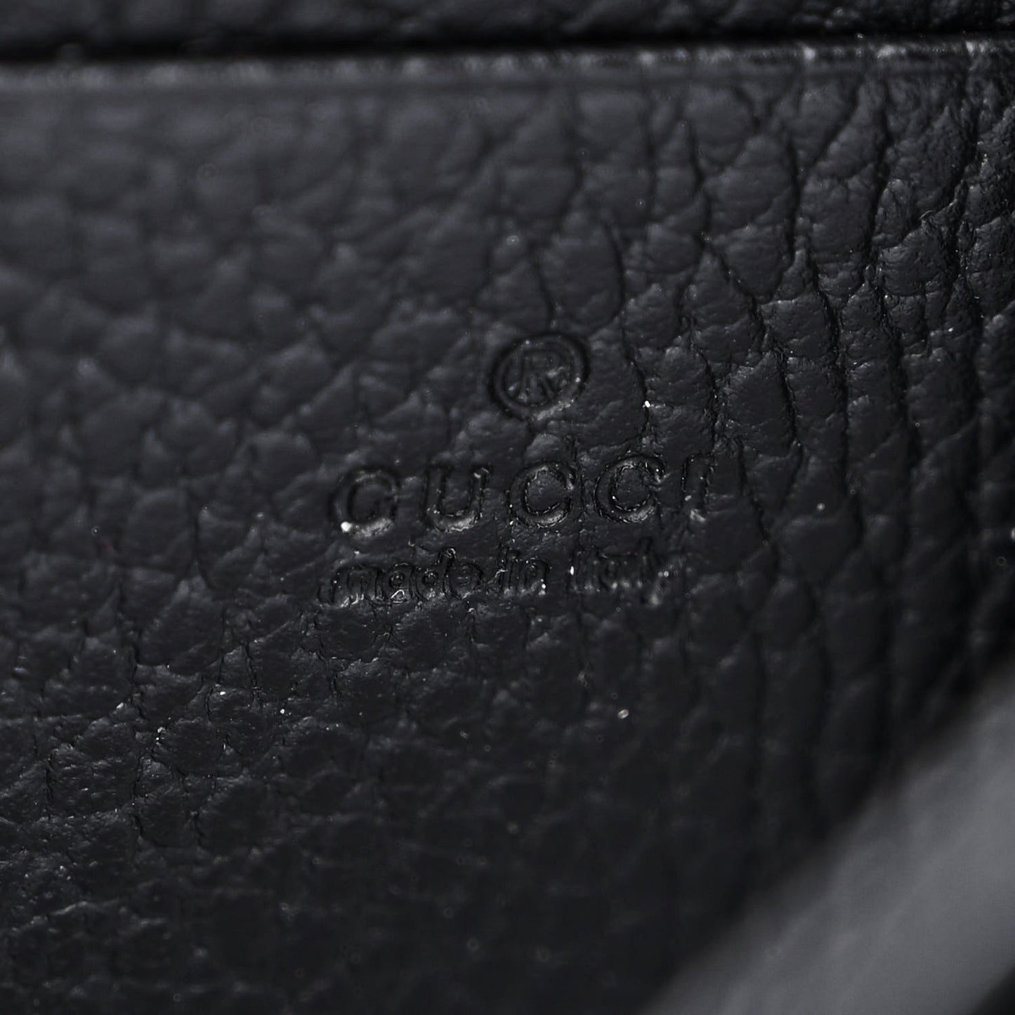 Calfskin Mini Dionysus Chain Wallet Black
