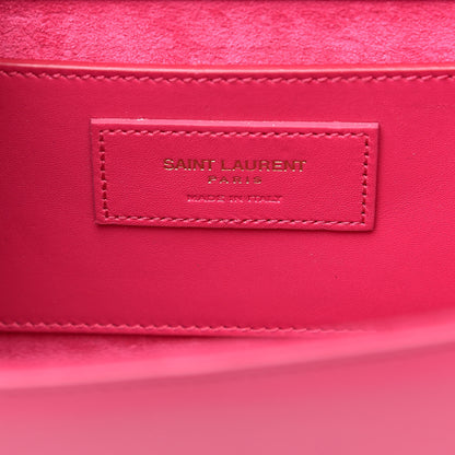 Saint Laurent Smooth Calfskin Medium Classic Monogram Kate Tassel Satchel Fuchsia 6 of 17