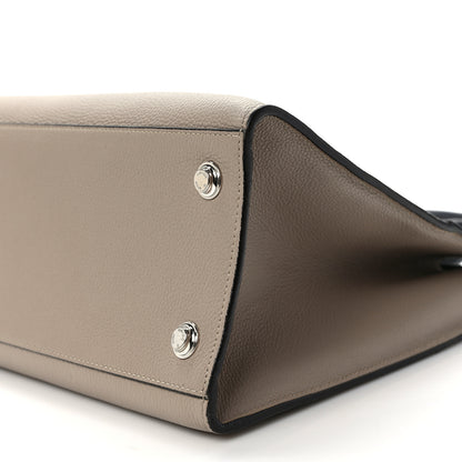 Louis Vuitton Taurillon City Steamer MM Black Beige 8 of 8