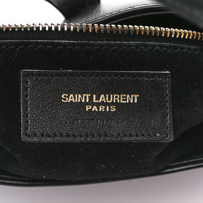 Saint Laurent Smooth Calfskin Le 5 A 7 Hobo Black 6 of 10