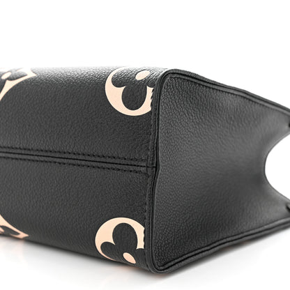 Louis Vuitton Empreinte Monogram Giant Onthego PM Black Beige 10 of 10