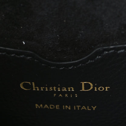 Christian Dior Grained Calfskin Medium Whipstitched Bobby Bag Black 6 of 9