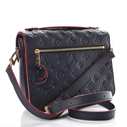Louis Vuitton Empreinte Pochette Metis Marine Rouge 3 of 11