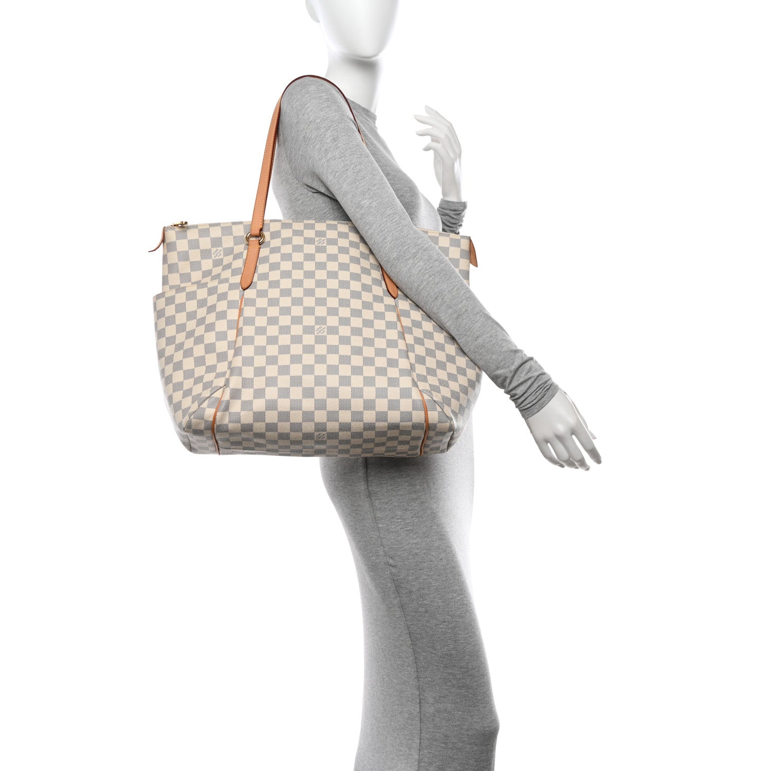 Louis Vuitton Damier Azur Totally GM 2 of 10