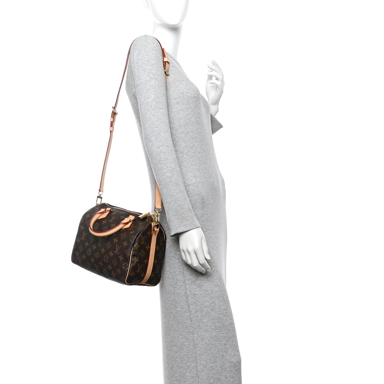 Louis Vuitton Monogram Speedy Bandouliere 25 2 of 10