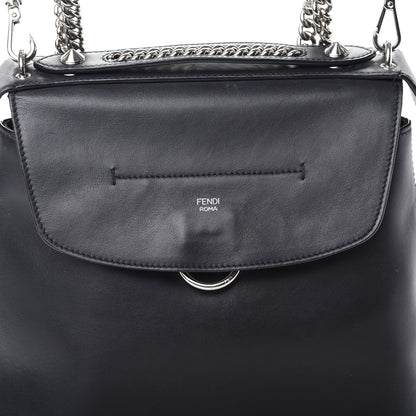 Fendi Vitello Century Opaco Large Back to School Backpack Black 7 of 14