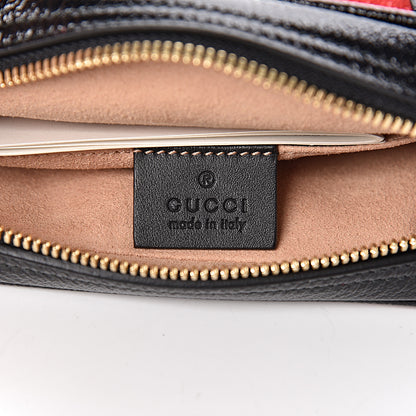 Gucci Suede Small Ophidia Belt Bag 85 34 Hibiscus Red 6 of 10