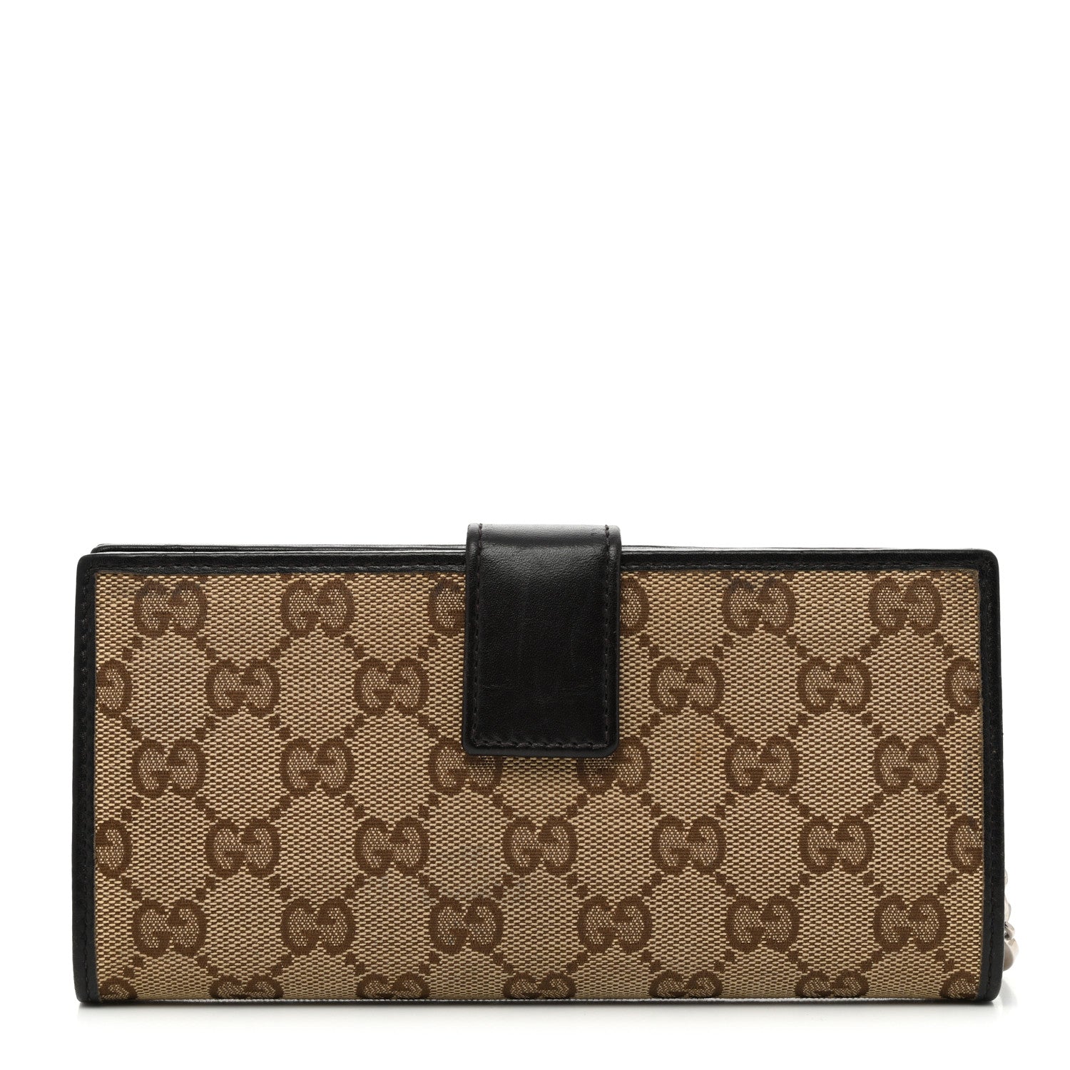 Gucci Monogram Twins Continental Wallet Dark Brown 1 of 8