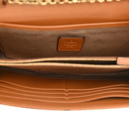 MCM Visetos Medium Patricia Wallet On Chain Cognac 5 of 14
