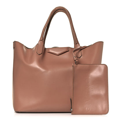 Givenchy Calfskin Large Whipstitch Antigona Tote Old Pink 1 of 19