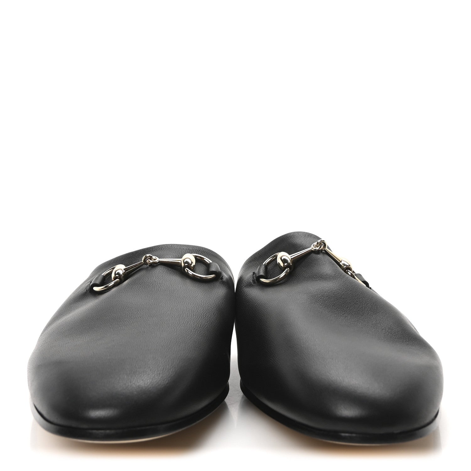 Gucci Calfskin Mens Horsebit Slippers 9 Black 3 of 9