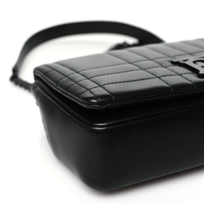 Burberry Lambskin Quilted Small Lola Bag Black 8 of 9