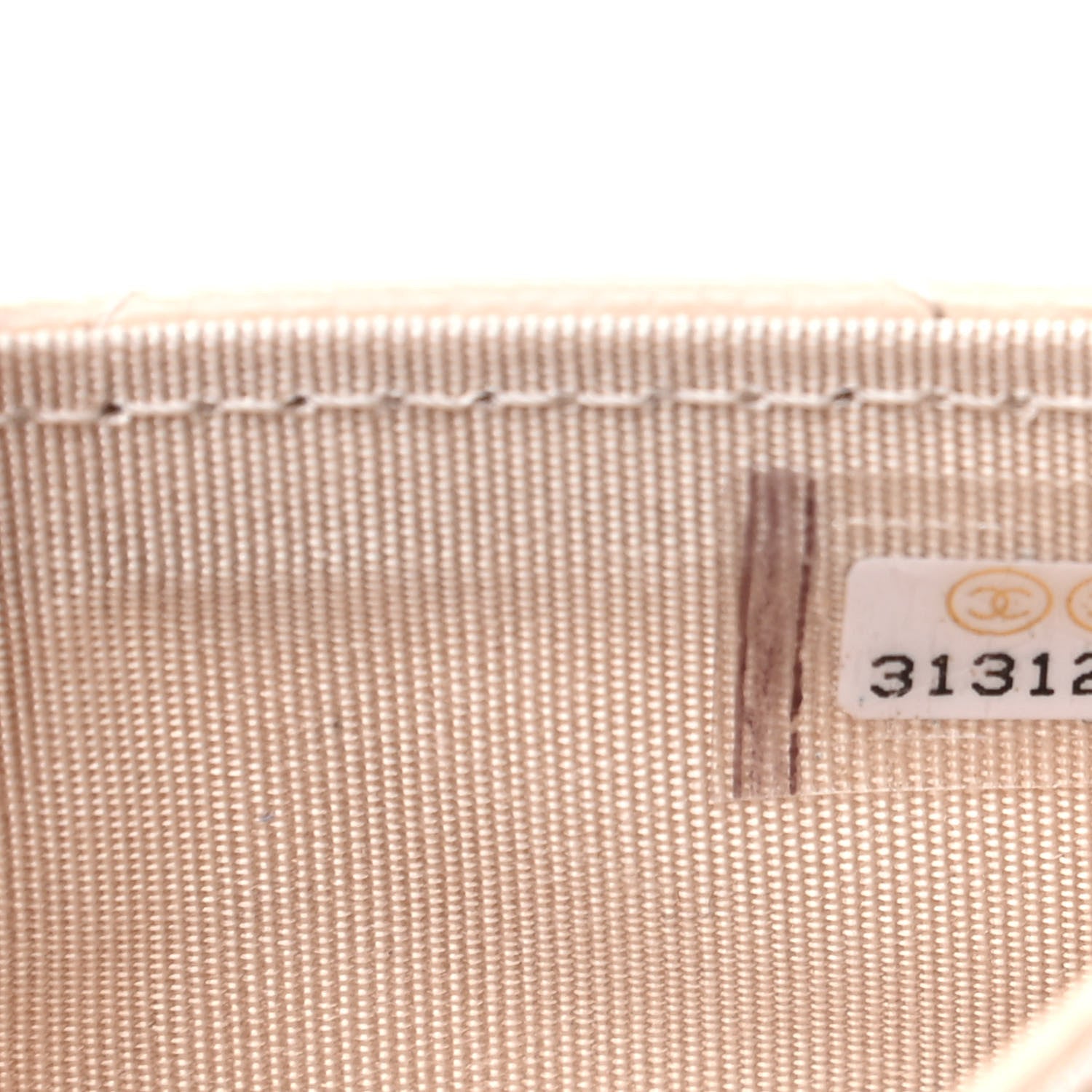 Chanel Caviar Pearl Quilted Coco Candy Flap Card Holder Beige 8 of 9