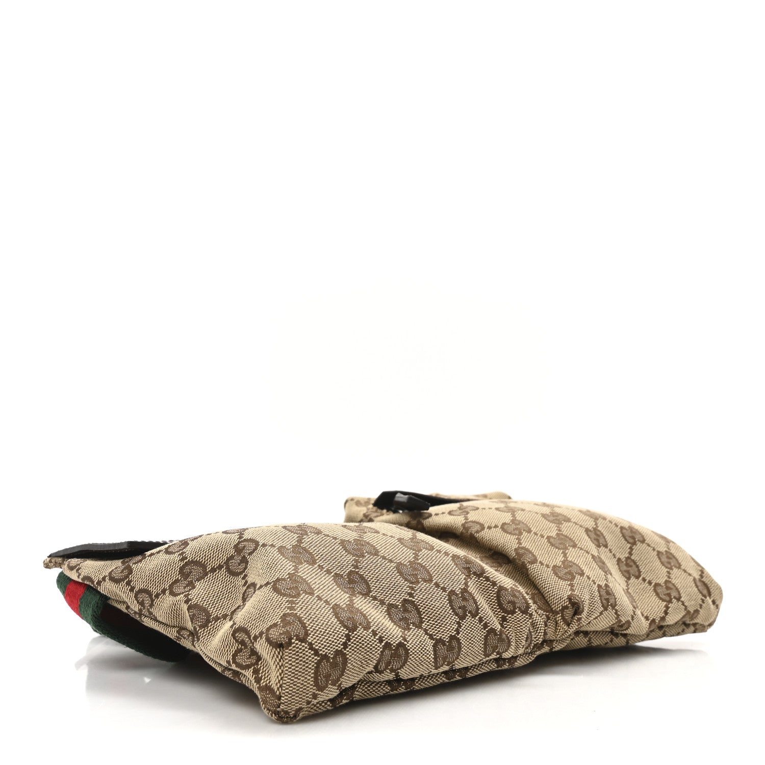 Gucci Monogram Web Belt Bag Dark Brown 4 of 10