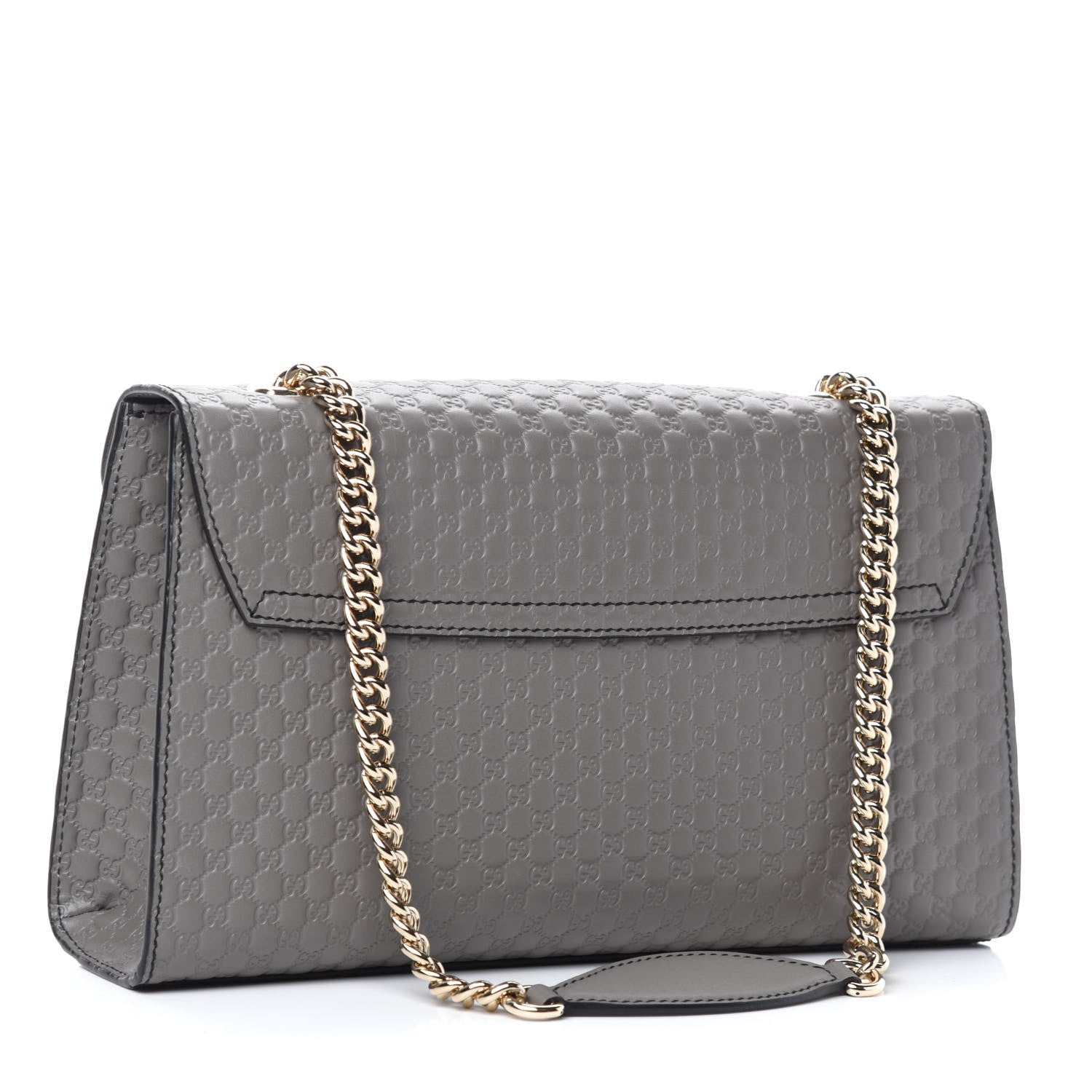 Gucci Soft Microguccissima Medium Emily Chain Shoulder Bag Loess 3 of 11