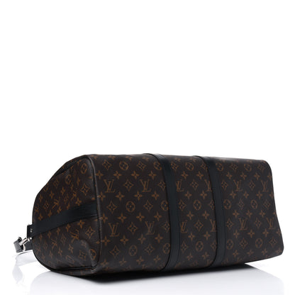 Louis Vuitton Monogram Macassar Keepall Bandouliere 45 3 of 4