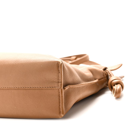 Loewe Calfskin Mini Flamenco Knot Clutch Warm Desert 9 of 9