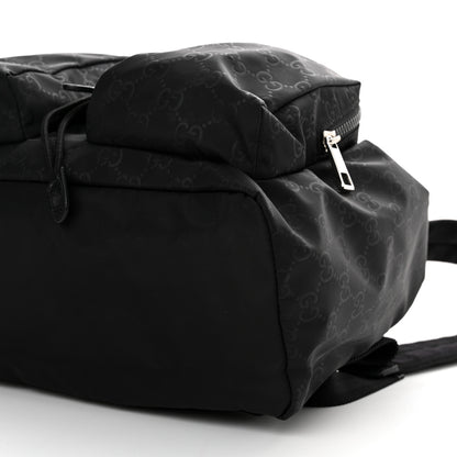 Gucci Nylon Monogram Medium Light Single Buckle Backpack 10 of 10