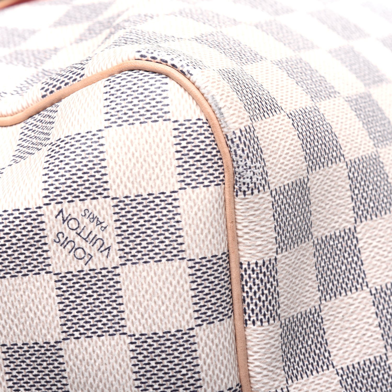 Louis Vuitton Damier Azur Keepall Bandouliere 55 18 of 30