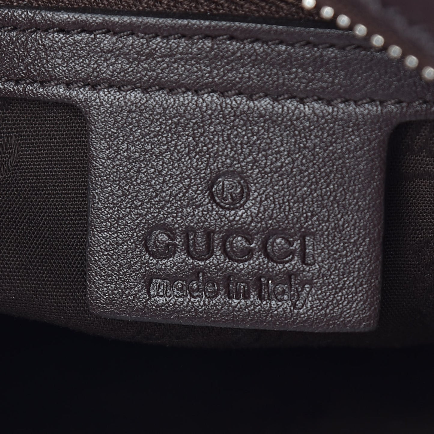 Guccissima Medium GG Twins Hobo Dark Brown